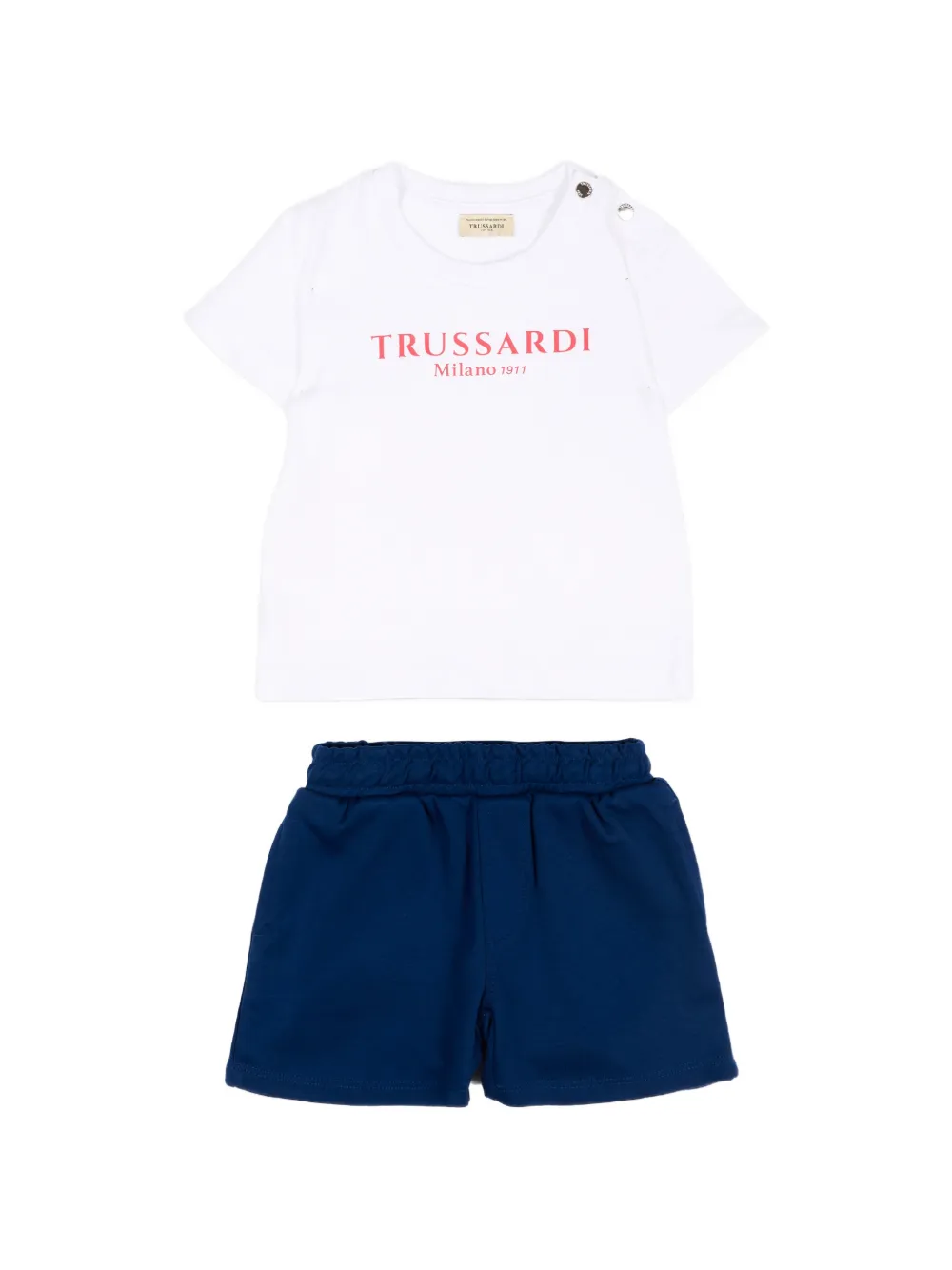 TRUSSARDI JUNIOR logo-detail tracksuit - Bianco
