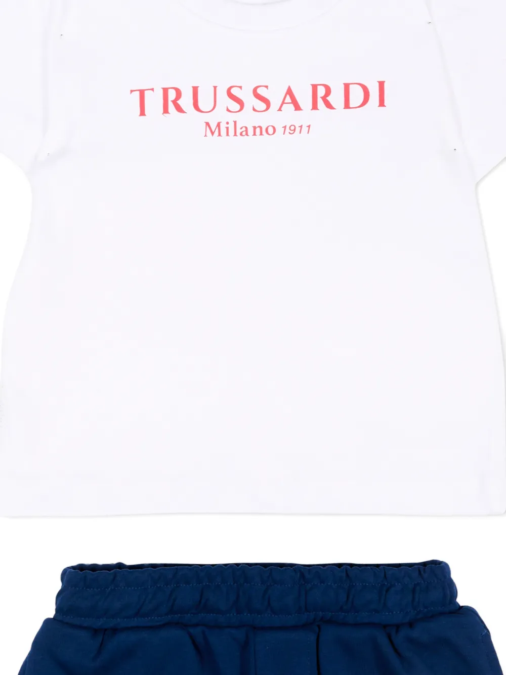  Trussardi Junior Logo-detail Tracksuit - White 