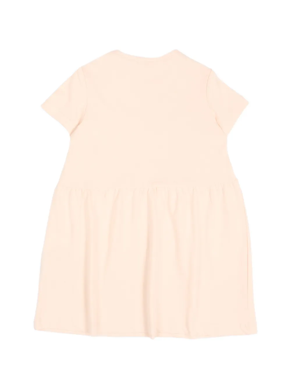 Buttoned-Shoulder Dress