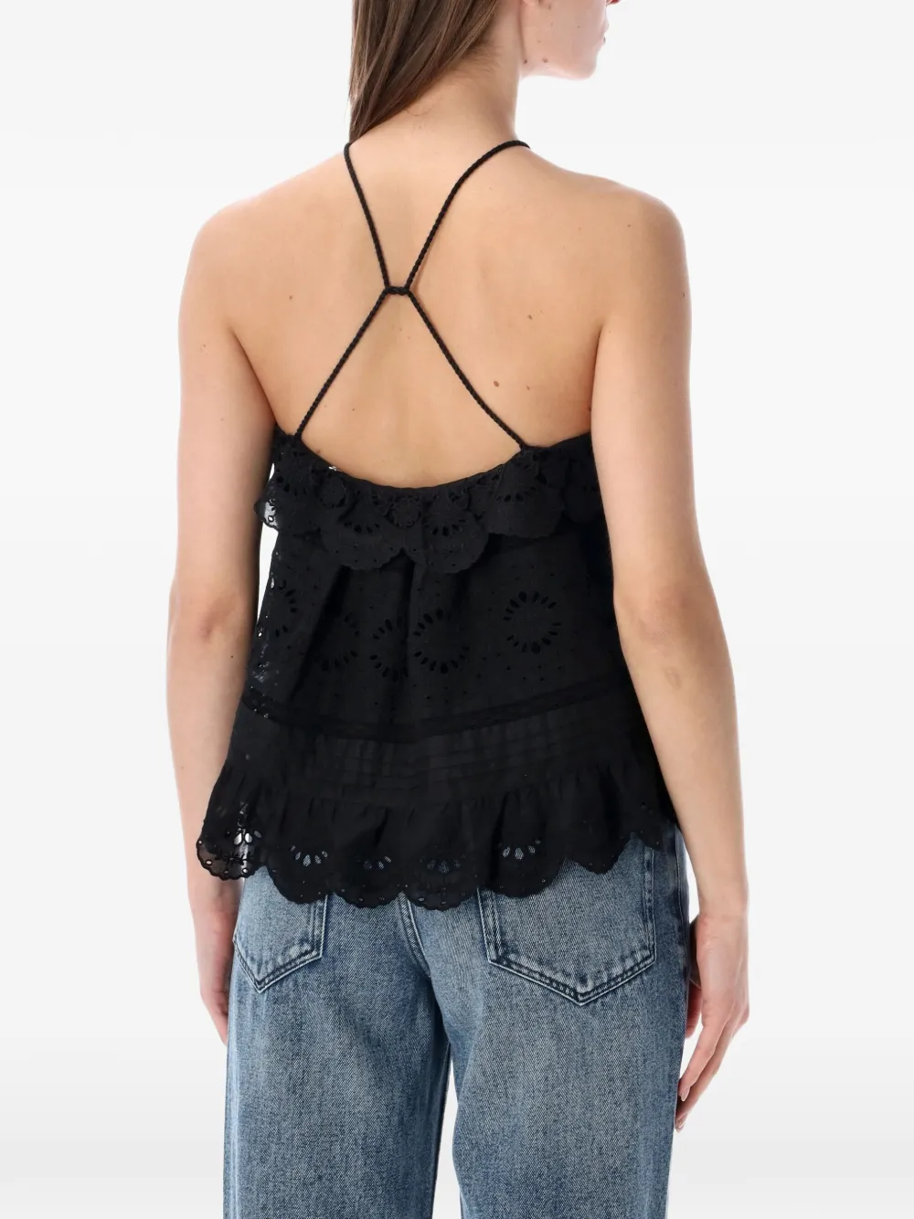 MARANT ÉTOILE Prisha haltertop Zwart