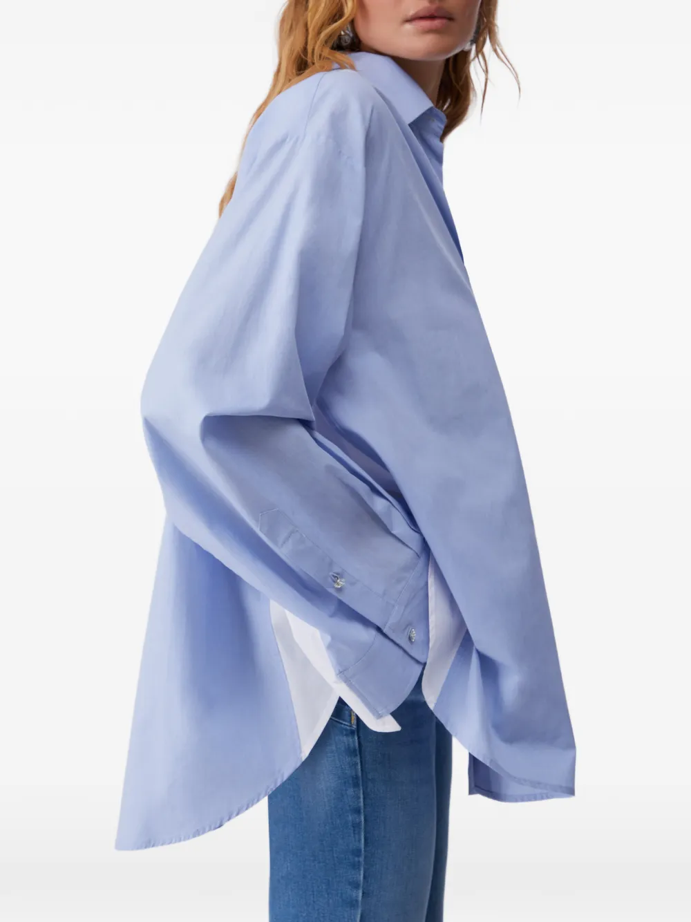 LIU JO Gelaagd overhemd Blauw