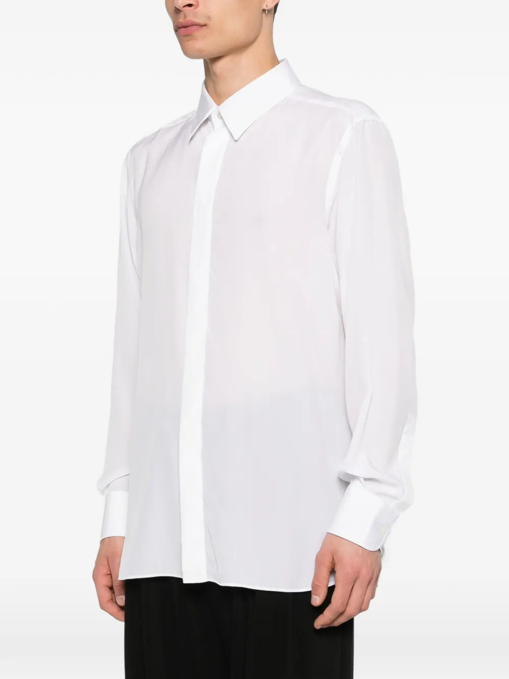 TOM FORD Overhemd met kraag Wit