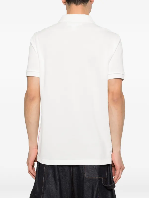 Comme Des Garçons Shirt x Fred Perry Patchwork Pique Polo Shirt