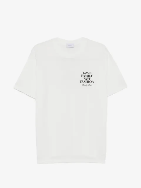 Family First lettering T-shirt