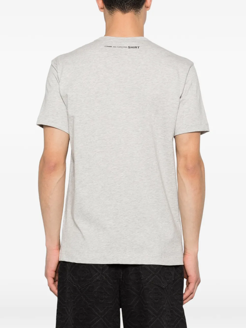 Comme Des Garçons Shirt T-shirt met logoprint Grijs