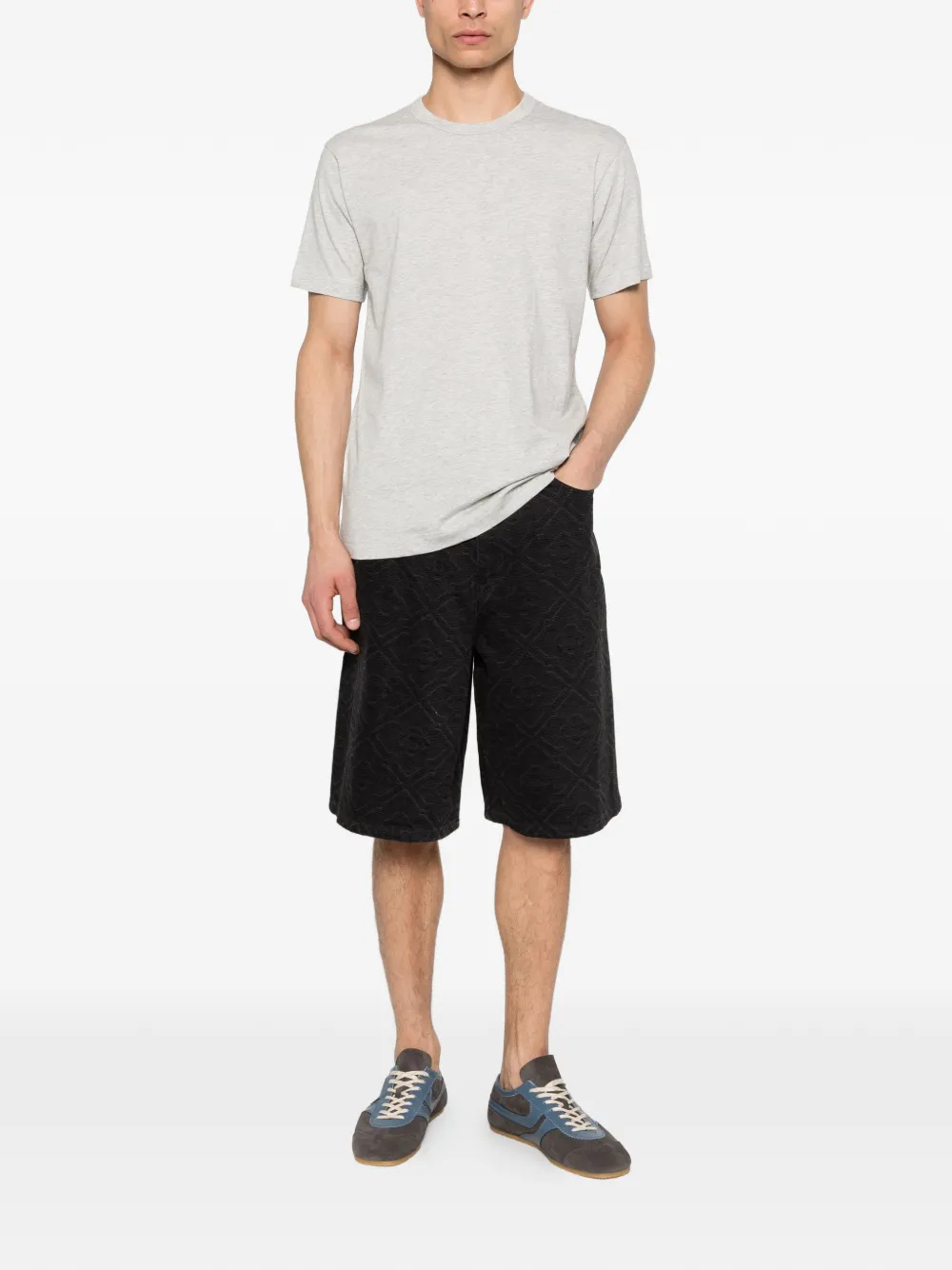 Comme Des Garçons Shirt T-shirt met logoprint Grijs