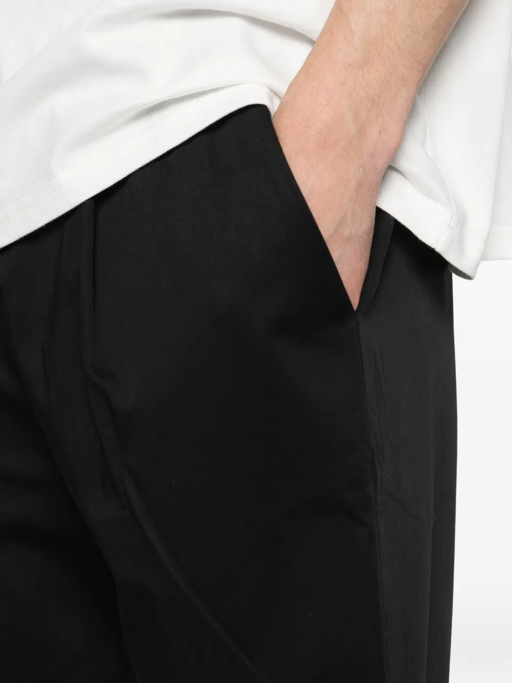 Family First Geplooide broek Zwart