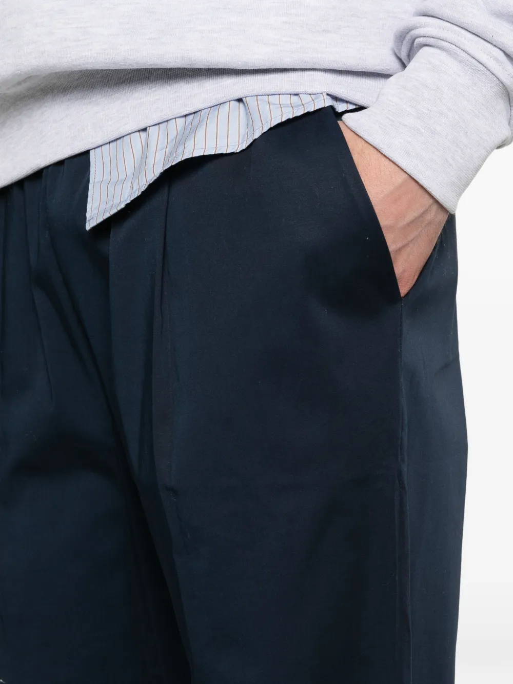 Family First Broek met elastische taille Blauw