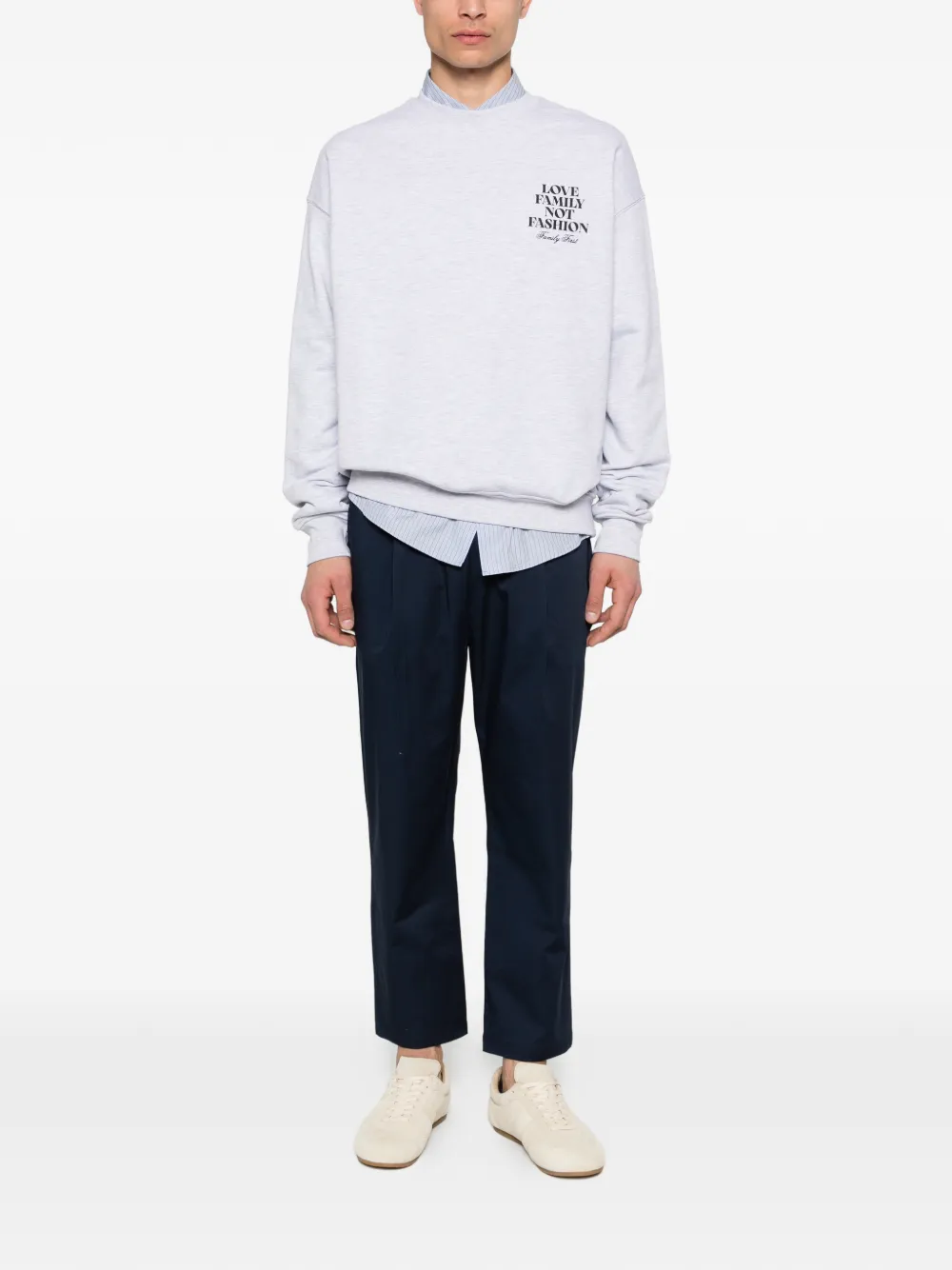 Family First Broek met elastische taille Blauw