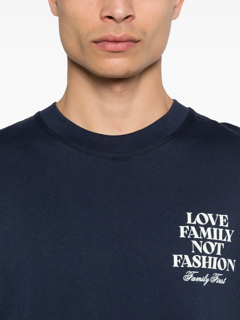 Family First T-shirt met korte mouwen Blauw