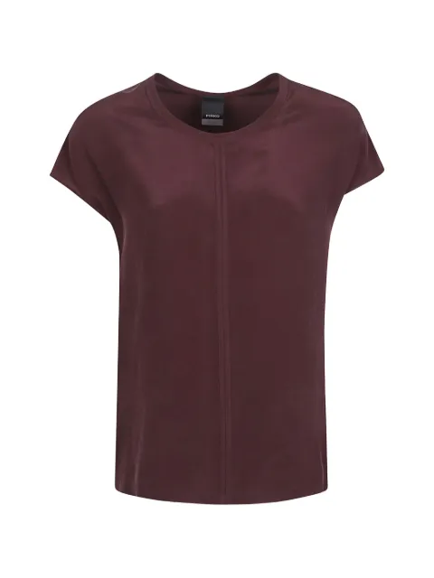 PINKO playera con detalle de costuras