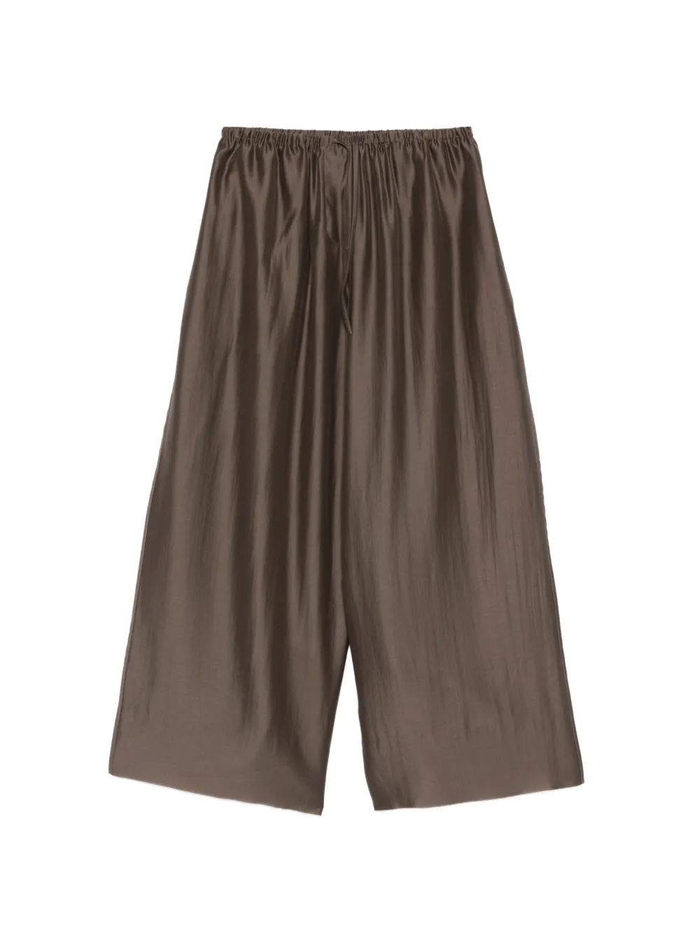 ENTIRE STUDIOS drawstring-waist palazzo pants - Marrone