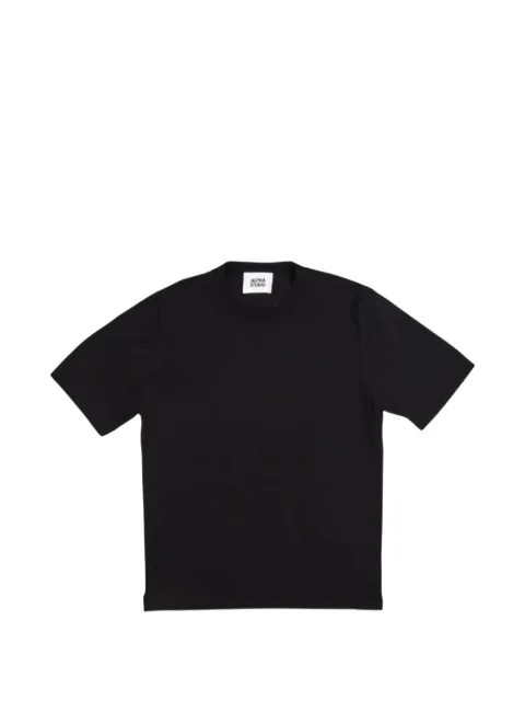 ALPHA STUDIO crew-neck short-sleeve T-shirt