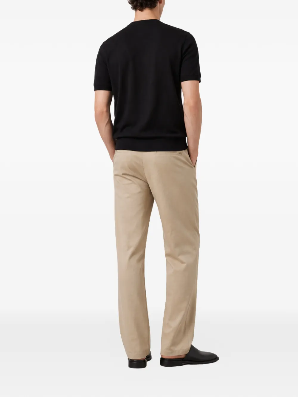  Alpha Studio Camiseta De Punto - Negro 