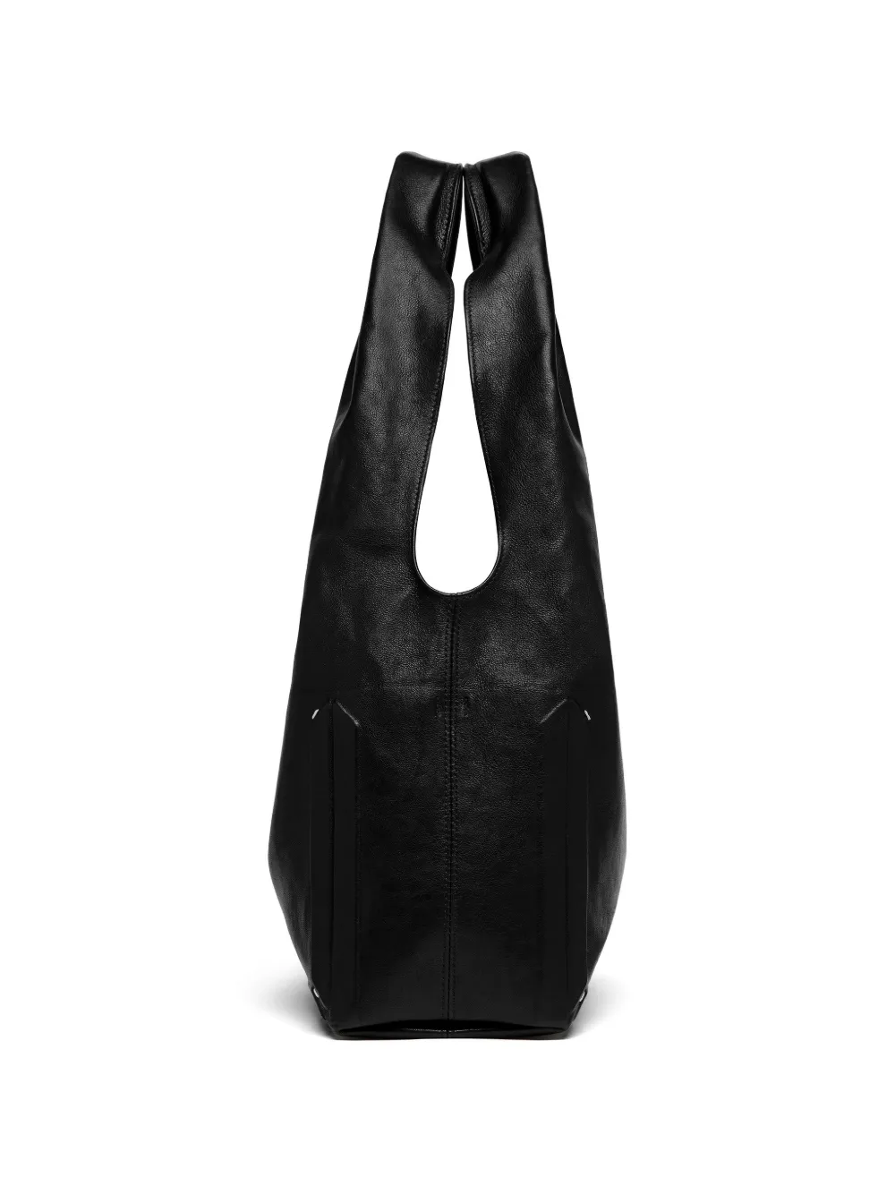 Maison Margiela Leren schoudertas Zwart