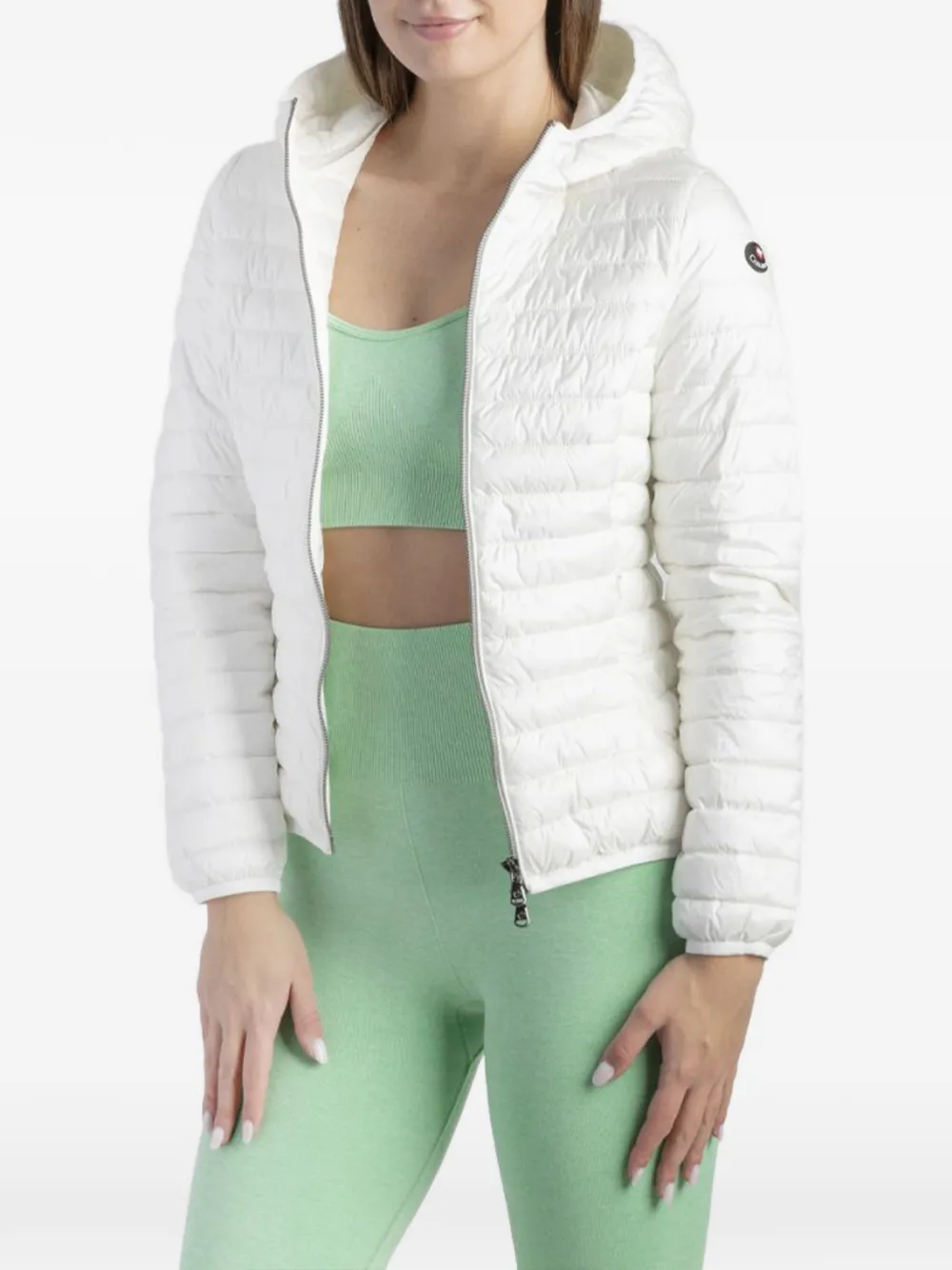 Canadiens Jade 2.0 hooded down jacket - Bianco