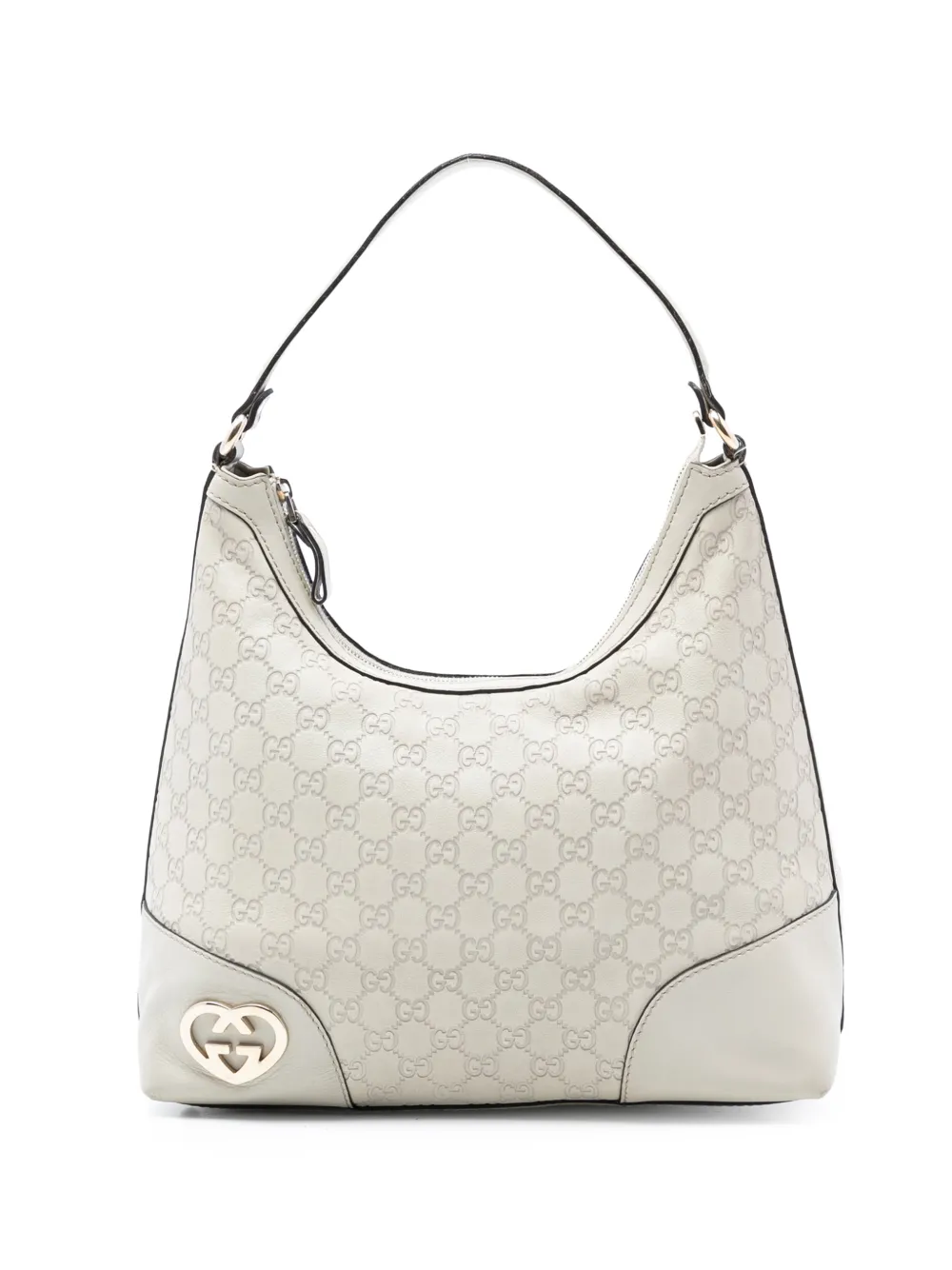 Gucci Pre-Owned 2016-2026 Guccissima Lovely shoulder bag - Bianco