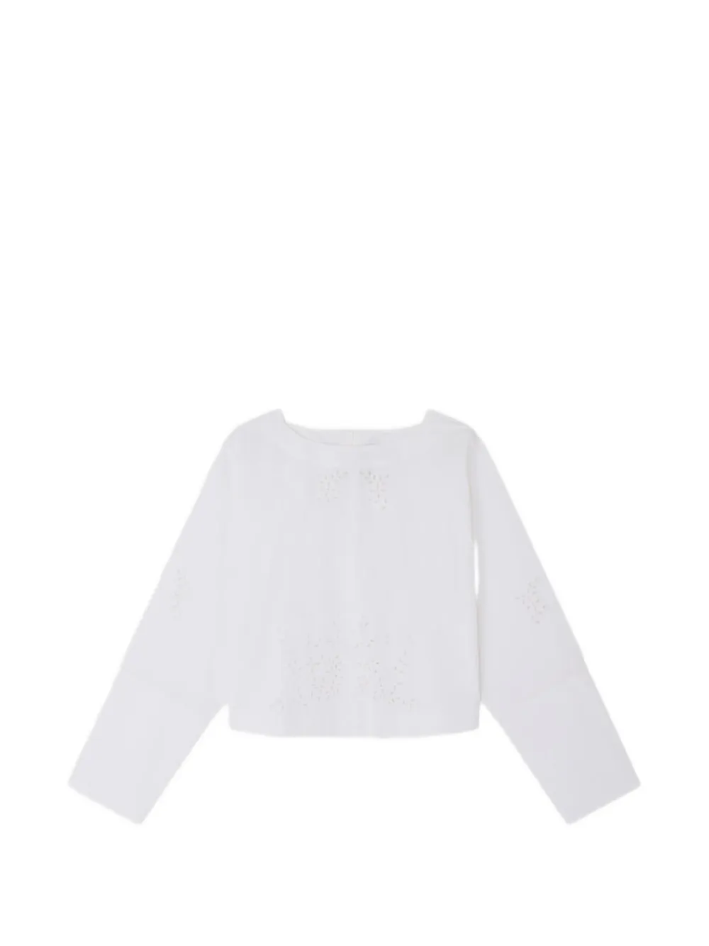 Soeur Hansel broderie-anglaise blouse - Bianco