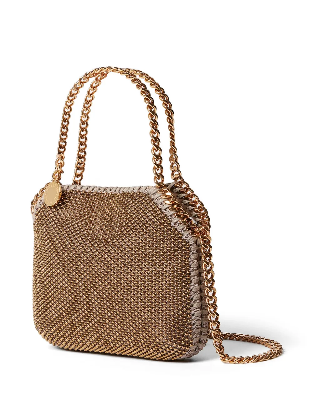  Stella Mccartney Nano Falabella Tote Bag - Gold 