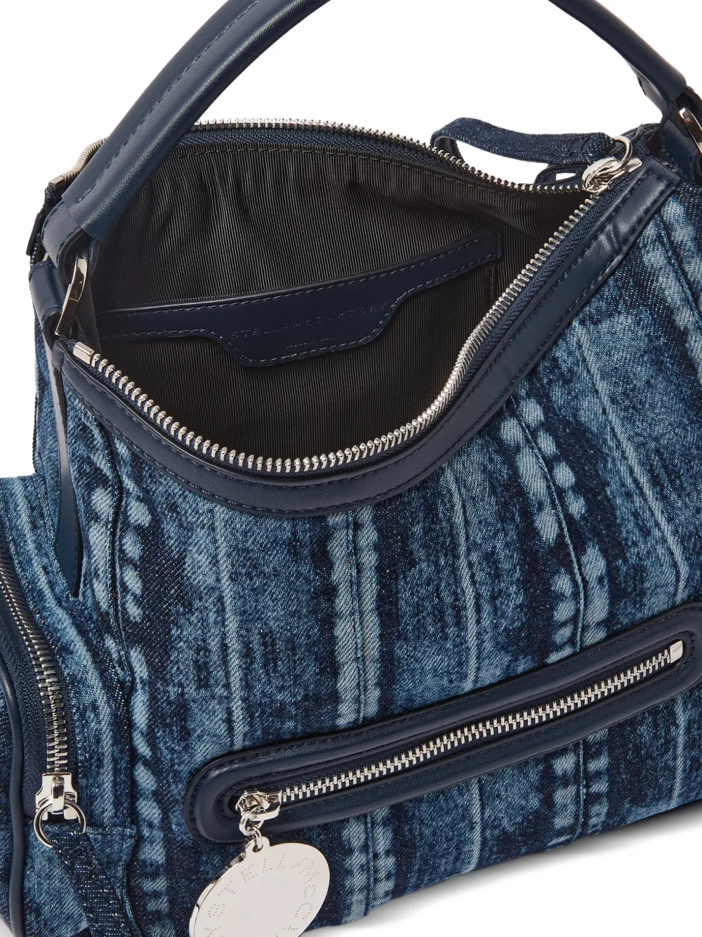 Stella McCartney Dartmoor denim shopper Blauw