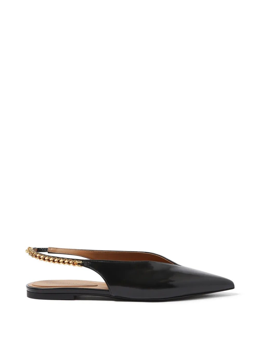 Stella McCartney Pumps con cinturino posteriore - Nero