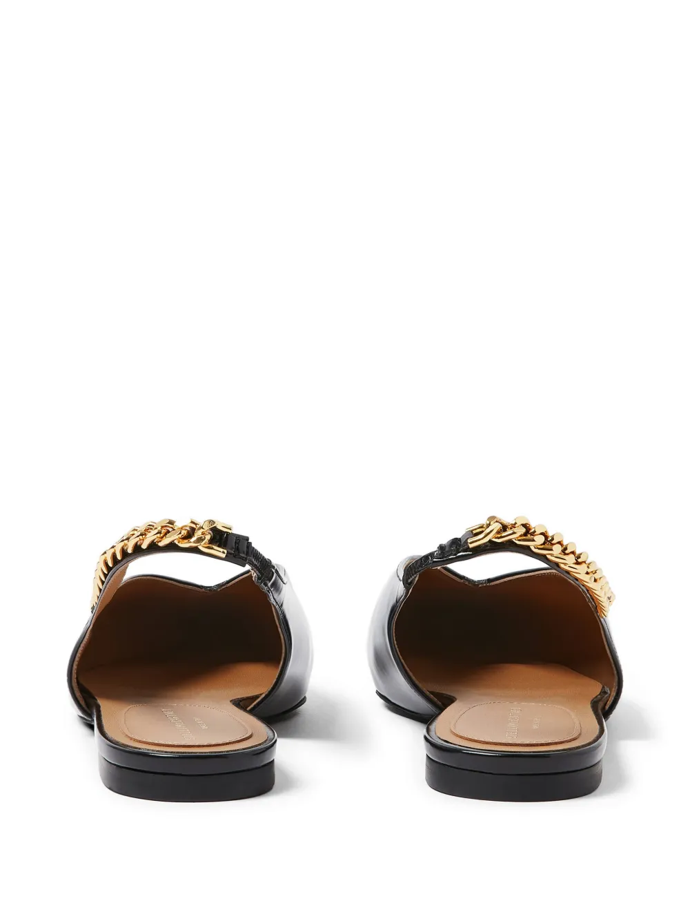 Stella McCartney Slingback pumps met puntige neus en bandje Zwart