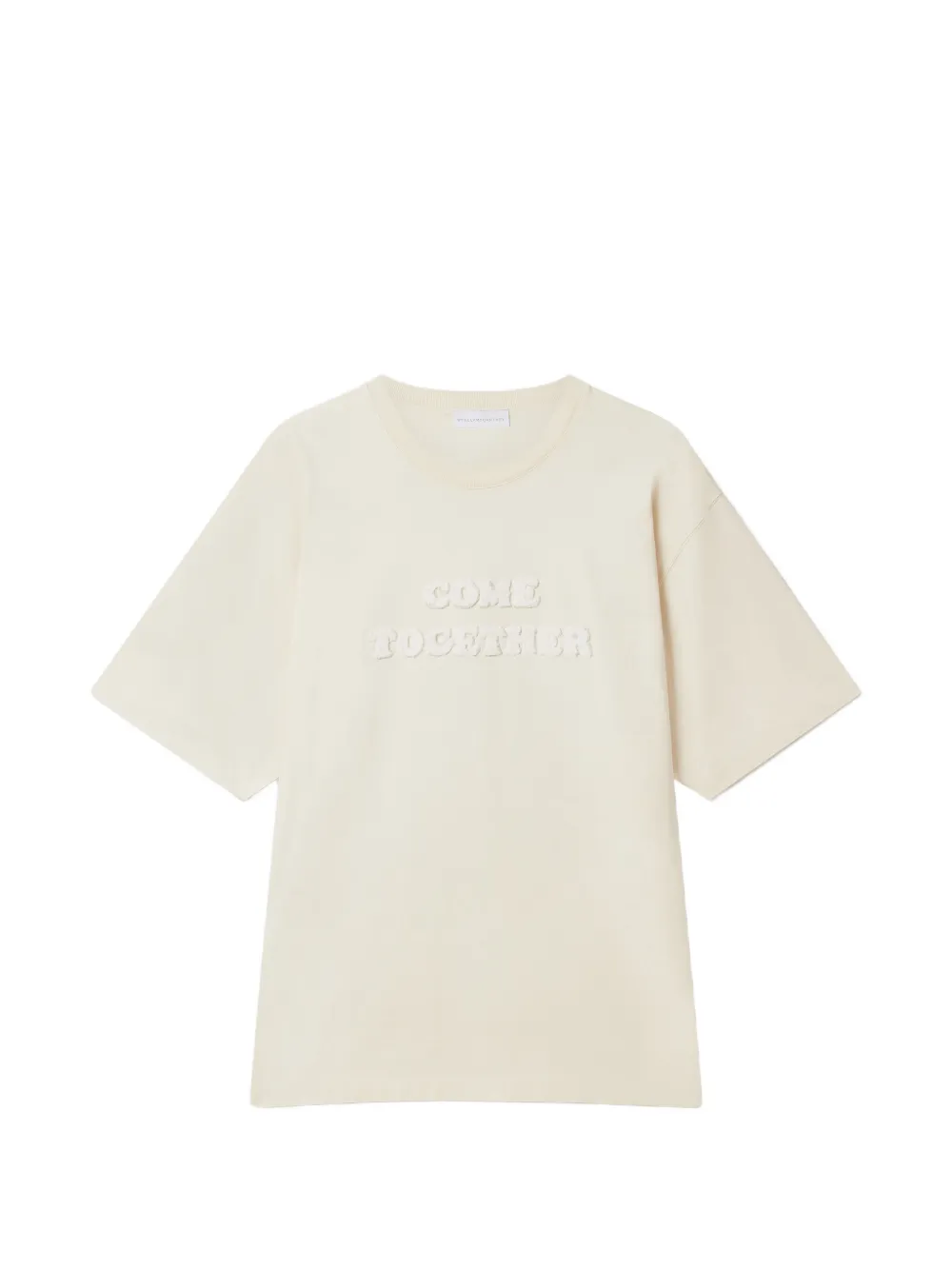 Stella McCartney T-shirt a maniche corte - Toni neutri