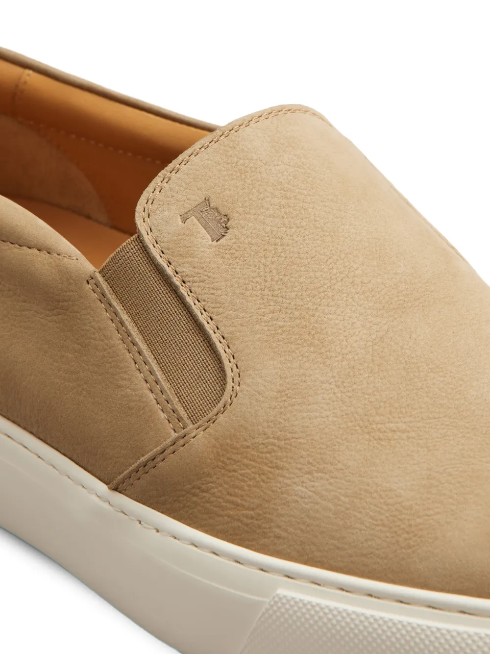 Tod's Slip-on loafers Beige