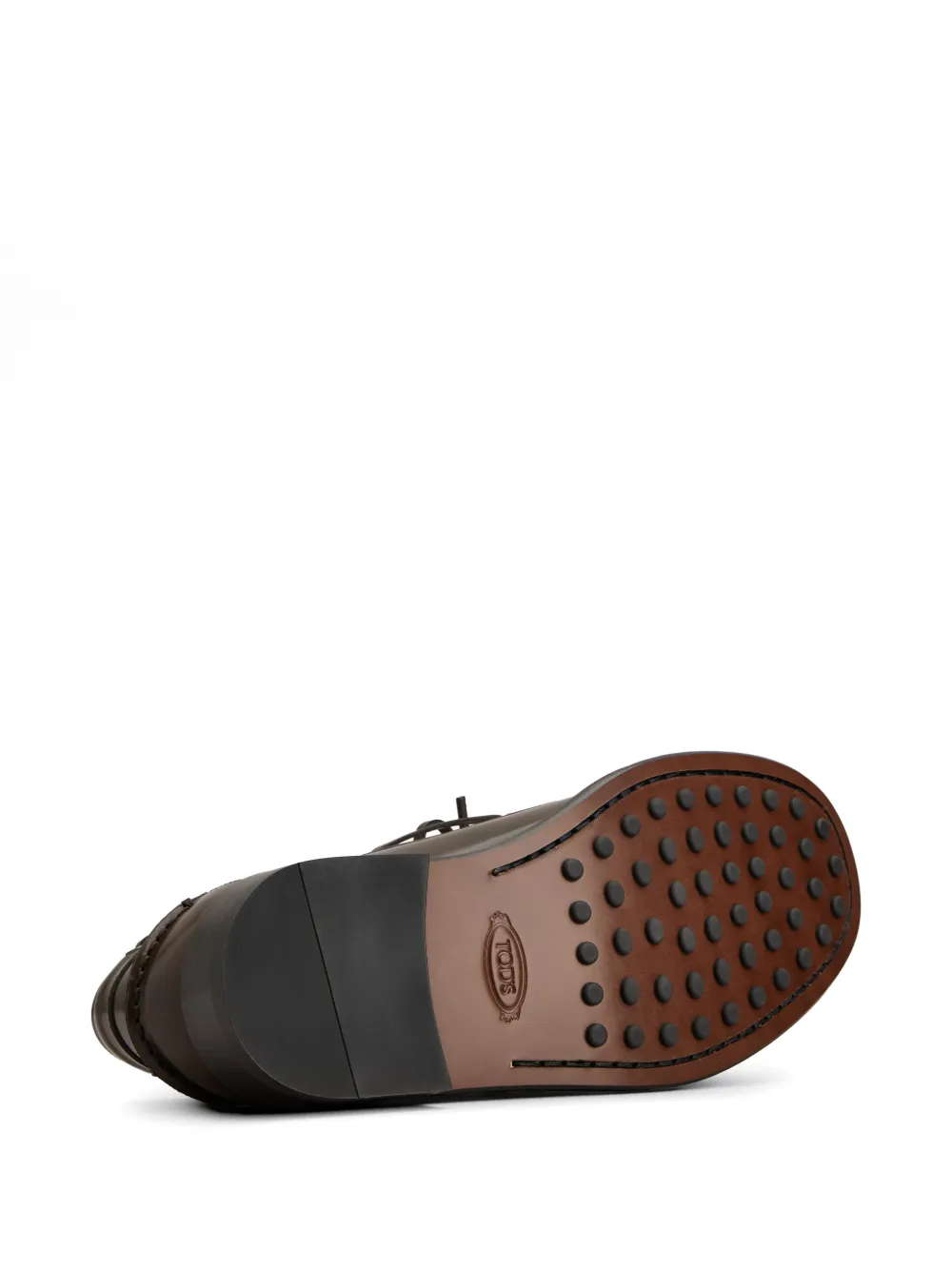 Tod's Loafers met veters Bruin