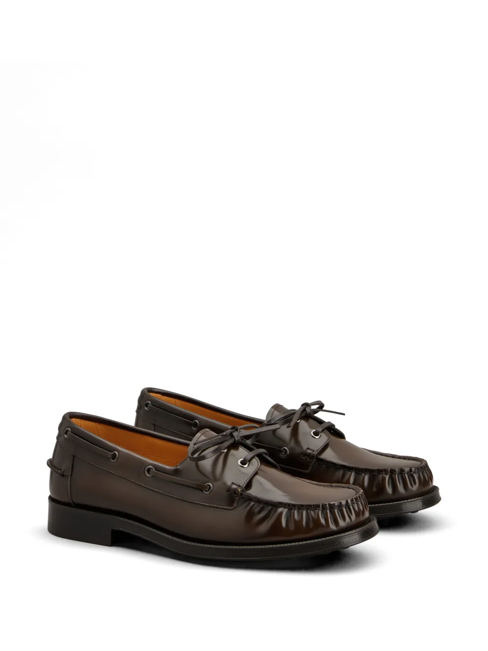 Tod's Loafers met veters Bruin