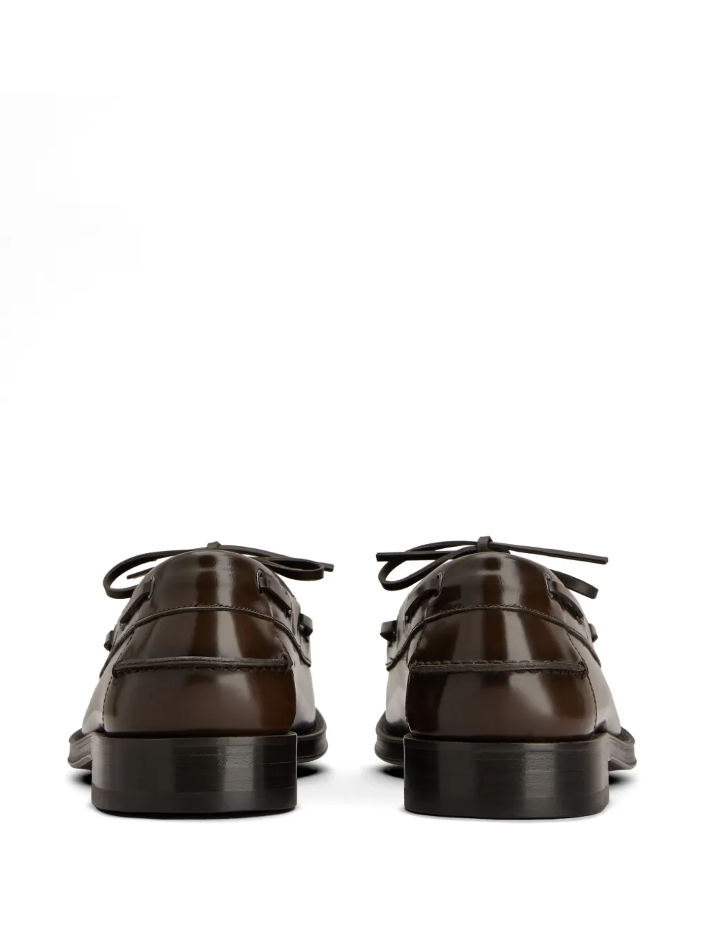 Tod's Loafers met veters Bruin