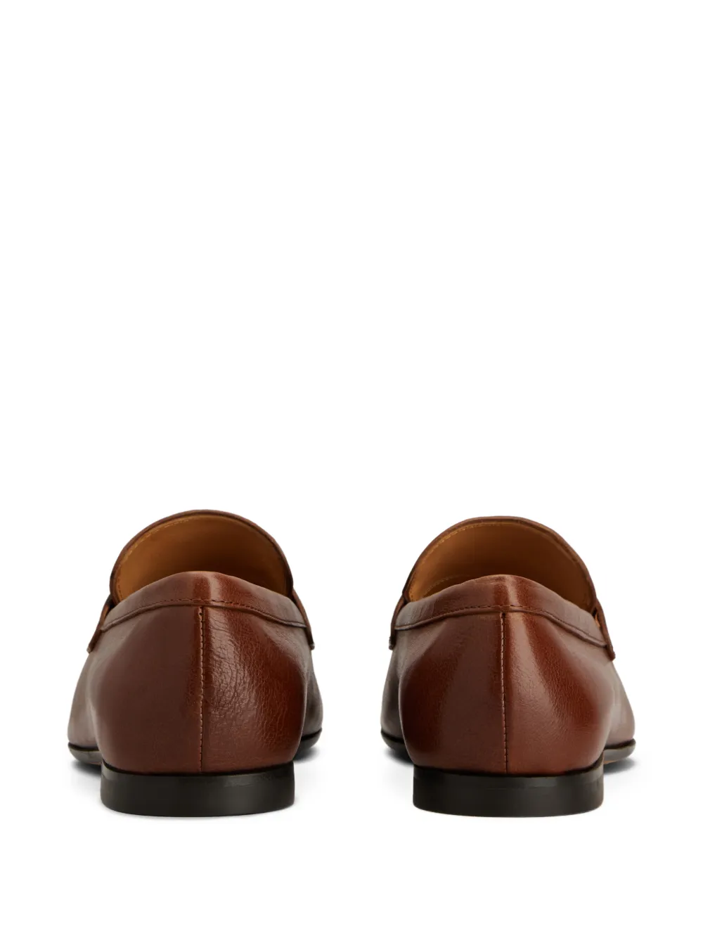 Tod's Leren loafers met metalen detail Bruin