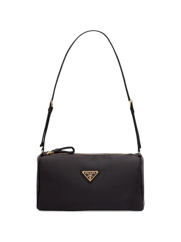 Prada トライアングルロゴ ショルダーバッグ | ブラック | FARFETCH JP