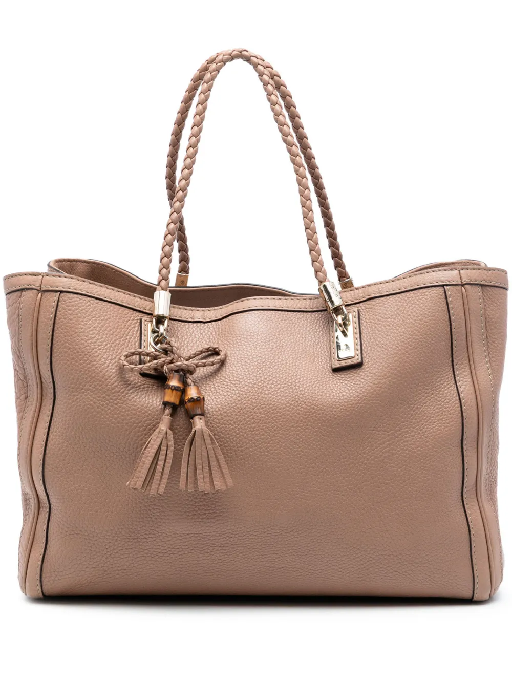 Gucci Pre-Owned 2016-2025 Medium Leather Bella tote bag - Marrone