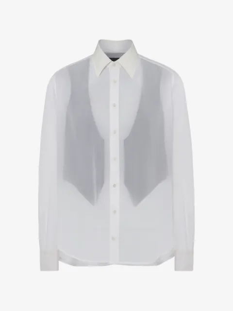 Maison Margiela covered tailored shirt