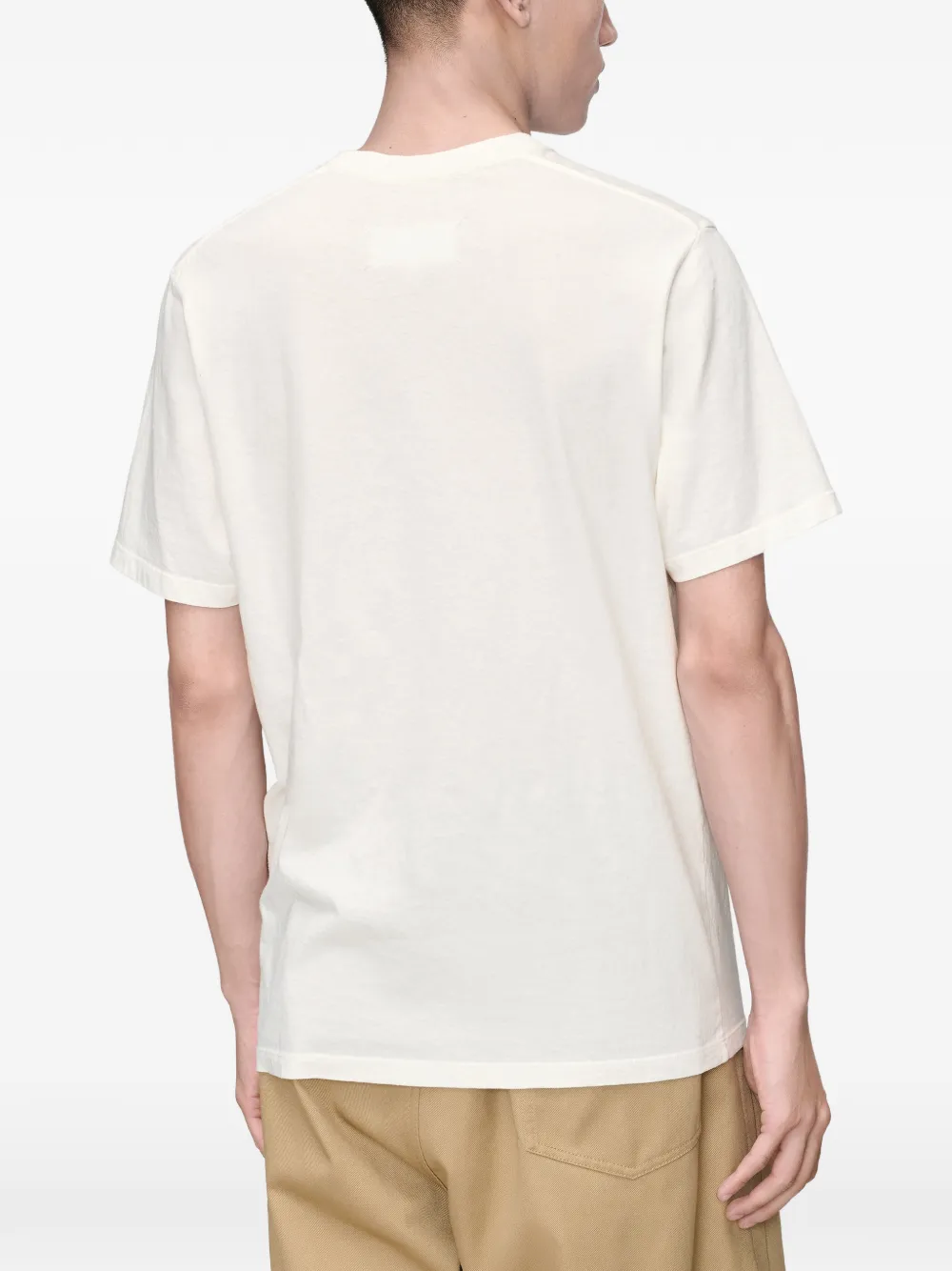 Maison Margiela Katoenen jersey T-shirt Wit