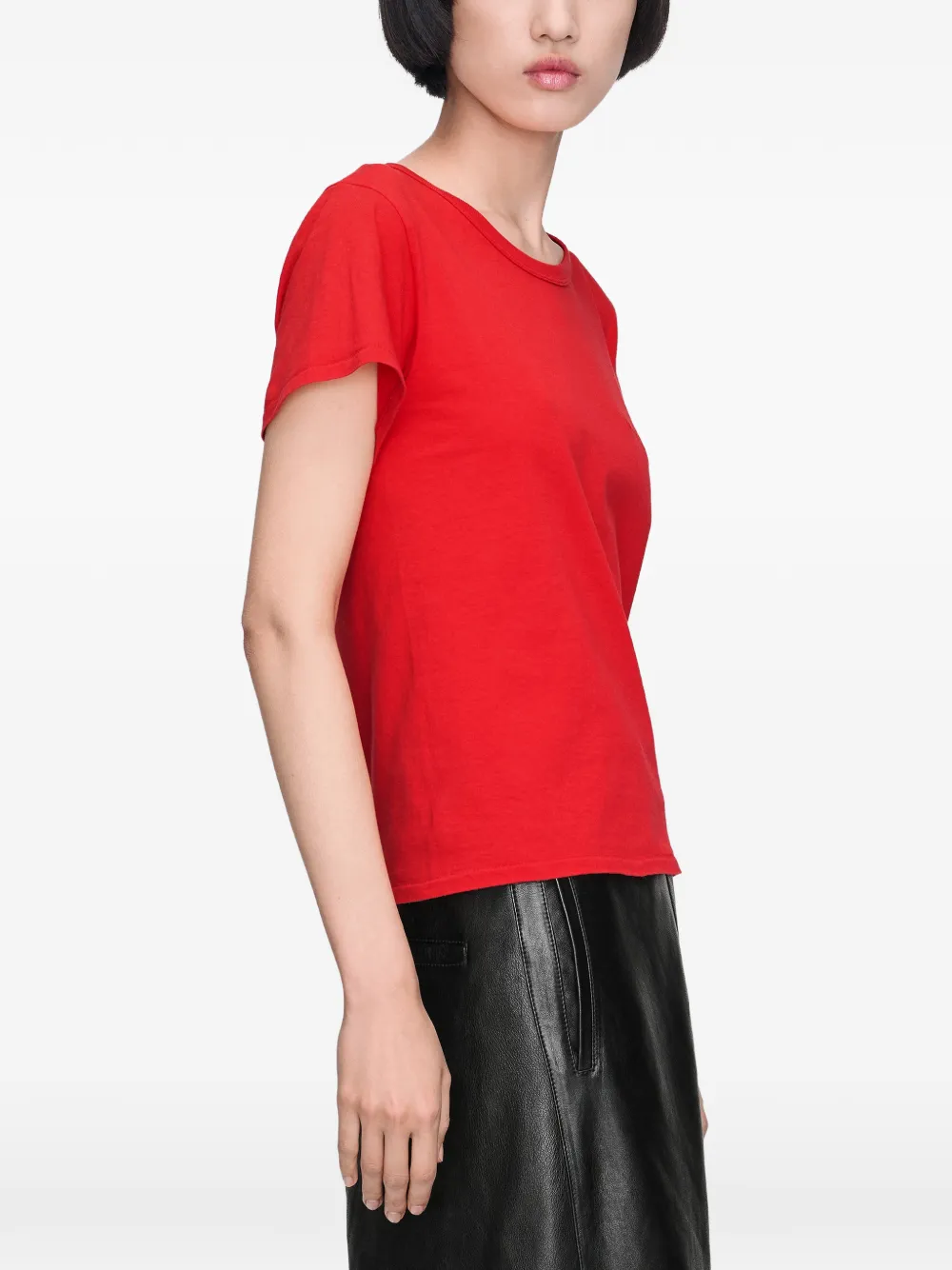 Maison Margiela Katoenen T-shirt Rood