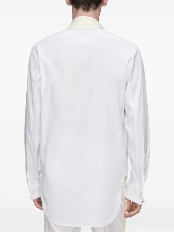 Maison Margiela Scarf Shirt | White | FARFETCH