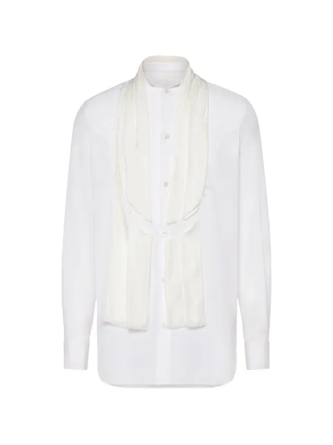 Maison Margiela chemise à empiècement au col