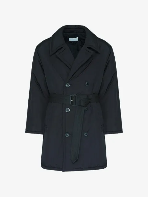 Maison Margiela padded belted coat