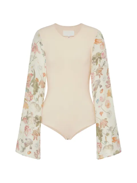 Maison Margiela floral sleeve body