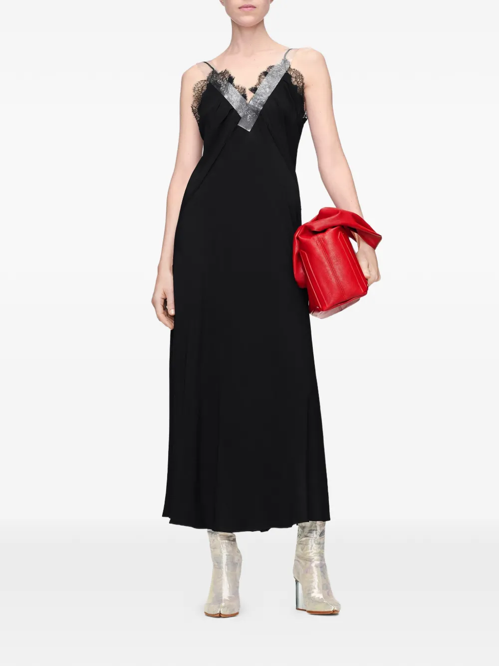 Maison Margiela Medium Box Bag tas Rood
