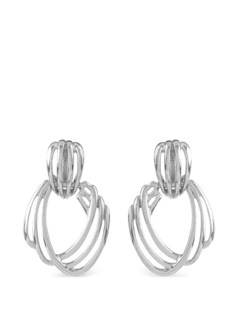 Monet Pre-Owned 1970s opnework clip-on earrings