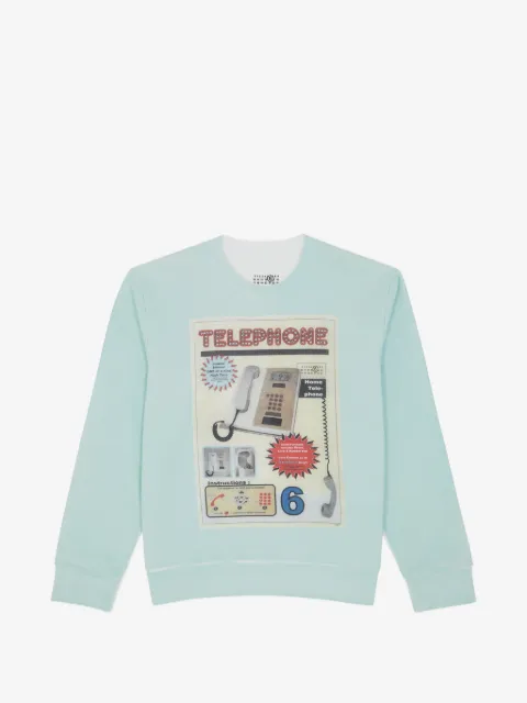 MM6 Maison Margiela graphic-print sweatshirt