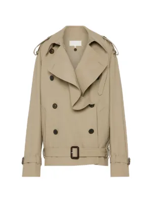 MM6 Maison Margiela クロップド ジャケット | ニュートラル | FARFETCH JP