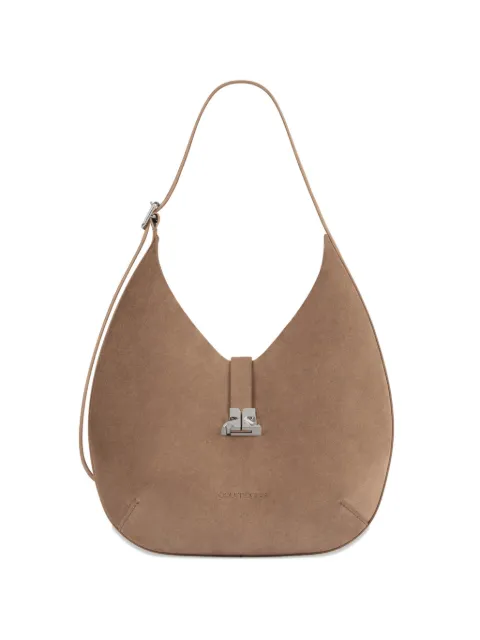 Courrèges Kleine Schultertasche mit Logo-Schild