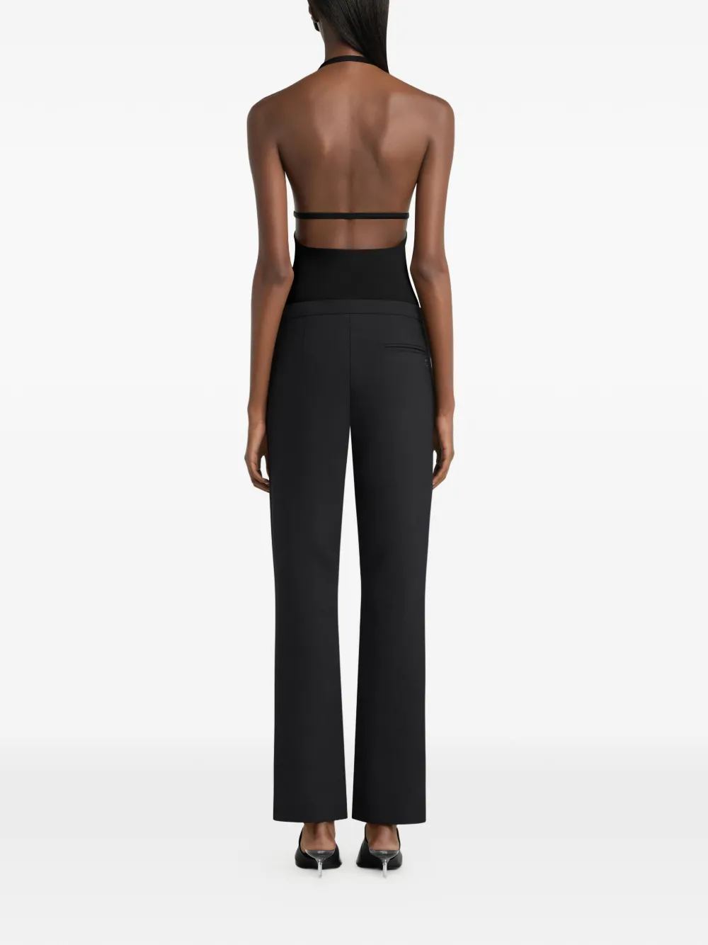 Courrèges Jersey bikinitop Zwart