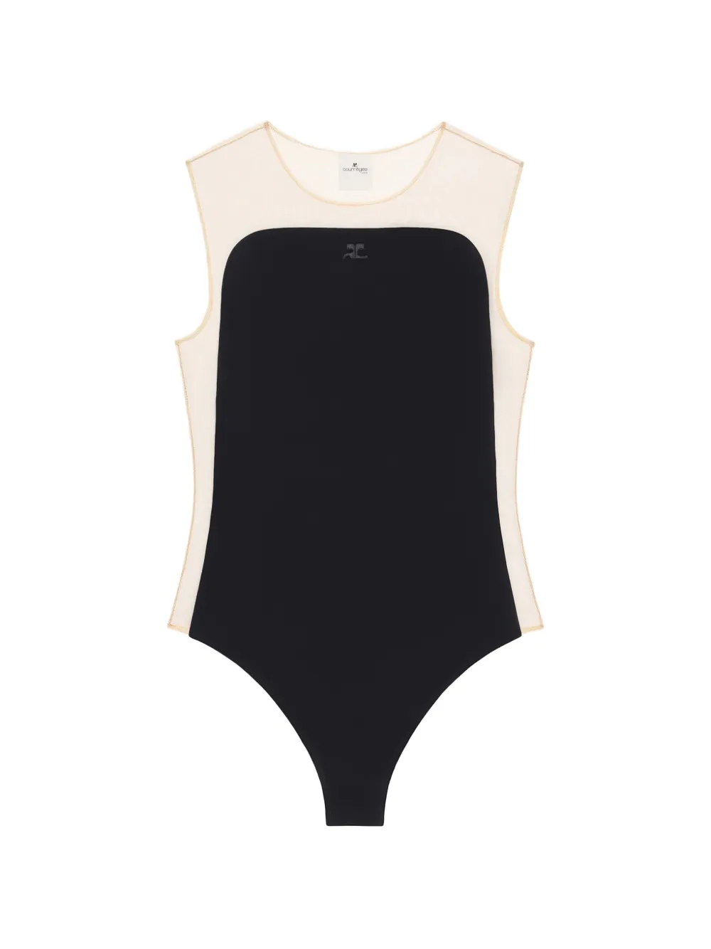Courrèges Body Illusion Sunshield - Nero