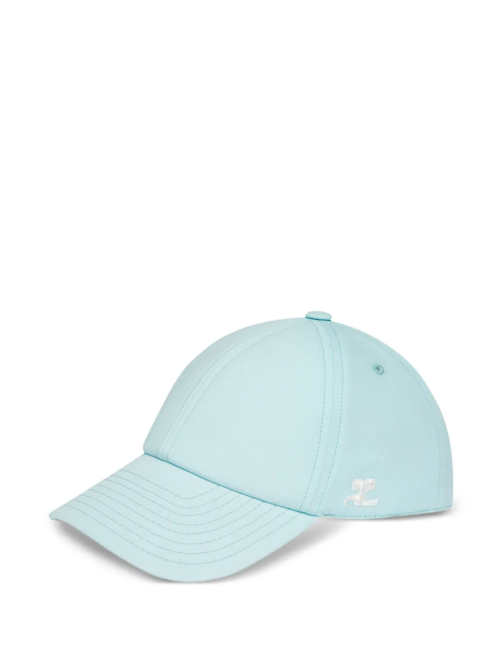 Courrèges Logo-detail Baseball Cap - Blue 