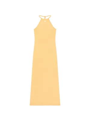 Rabanne chain-straps Silk Midi Dress | White | FARFETCH